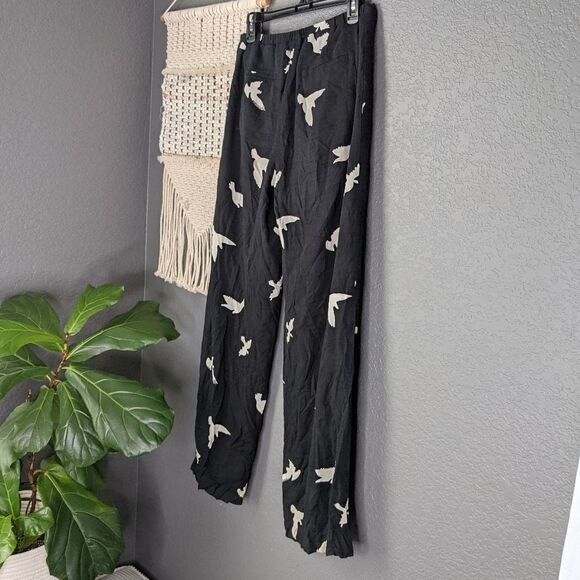 Philosophy Black Lounge Bird Pants - Picture 3 of 9